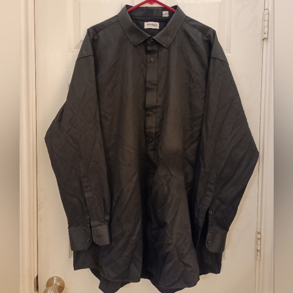 Black Casual Button Down Shirt